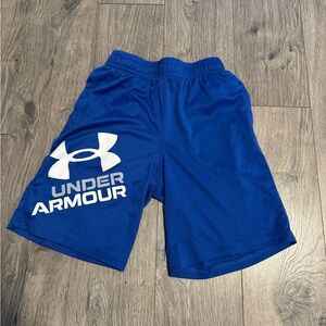 Under Armour Kids Royal Blue Athletic Shorts